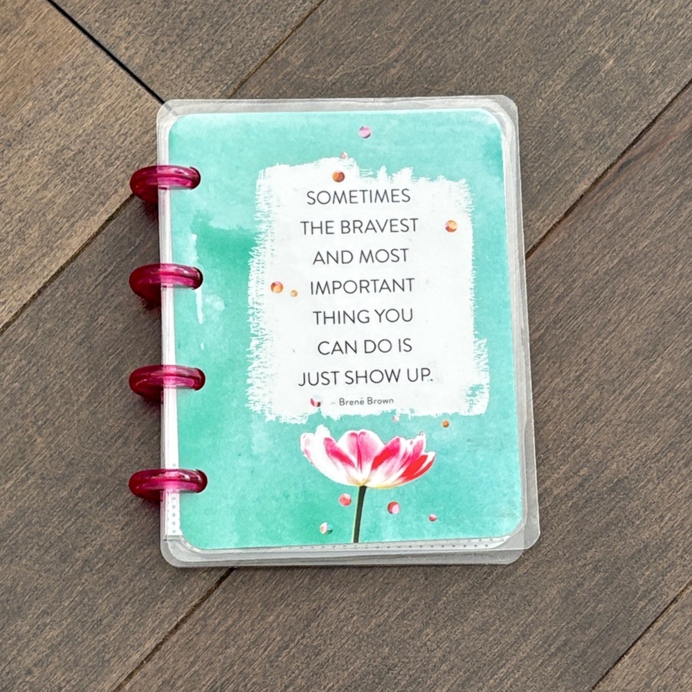 HAPPY PLANNER Micro Notebook, Everyday Keepsake Planner, Empowered Woman